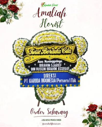 Papan Bunga Duka di Cibadak